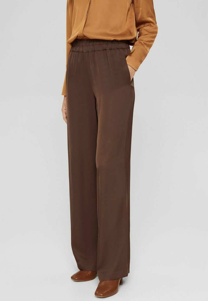 Damen Kleider | Esprit Collection Stoffhose dark brown/dunkelbraun - ZZ30030 Damen Kleider | Esprit Collection Stoffhose dark brown/dunkelbraun - ZZ30030