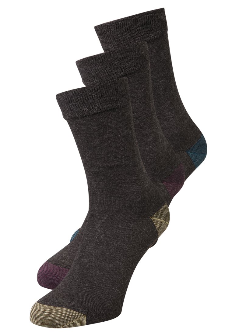 DIM MIX & MATCH 3 PACK - Socken - anthracite canard