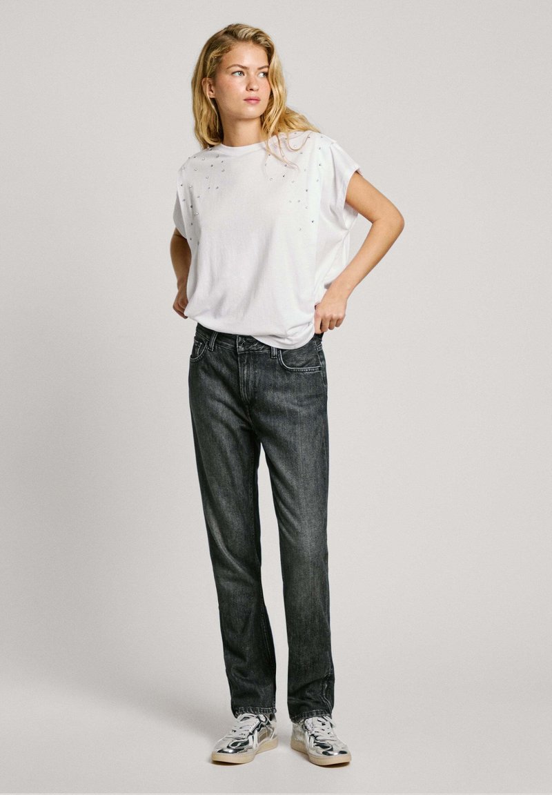 Jean Femme Pepe Jeans - Taille W25, Noir - Slim En Coton - Neuf Avec étiquettes