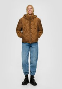 QS IM LAYERING LOOK - Winterjas - sandstein