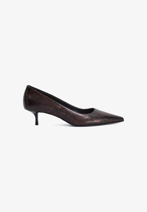 Dune London, DUNE LADIES - Klassieke pumps - brown-rept print leather
