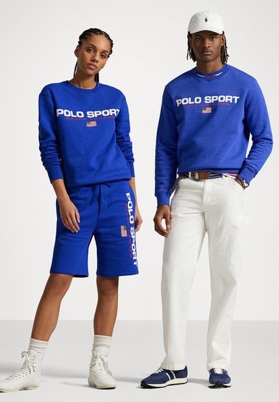 Polo Ralph Lauren POLO SPORT SWEATSHIRT UNISEX - Sweatshirt - cruise royal/white