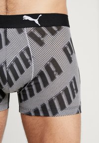 Puma PUMA BASIC BOXER WORDING 2 PACK - Boxer Briefs - black