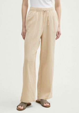 TOM TAILOR DENIM STRAIGHT - Trousers - light breeze