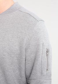 Jack & Jones JCOPETE  - Sudadera con cremallera - light grey melange