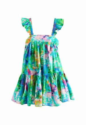 Next PRINTED TIERED - REGULAR FIT - Freizeitkleid - bright print