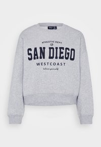 ONLSWEAT LIFE CREW STATE - Sudadera - light grey melange