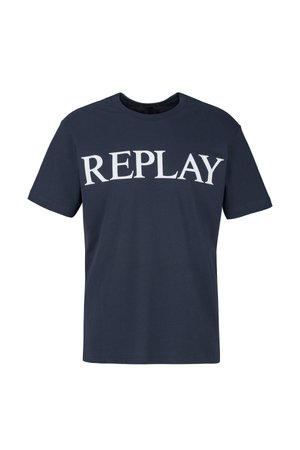 T-Shirt print - navy
