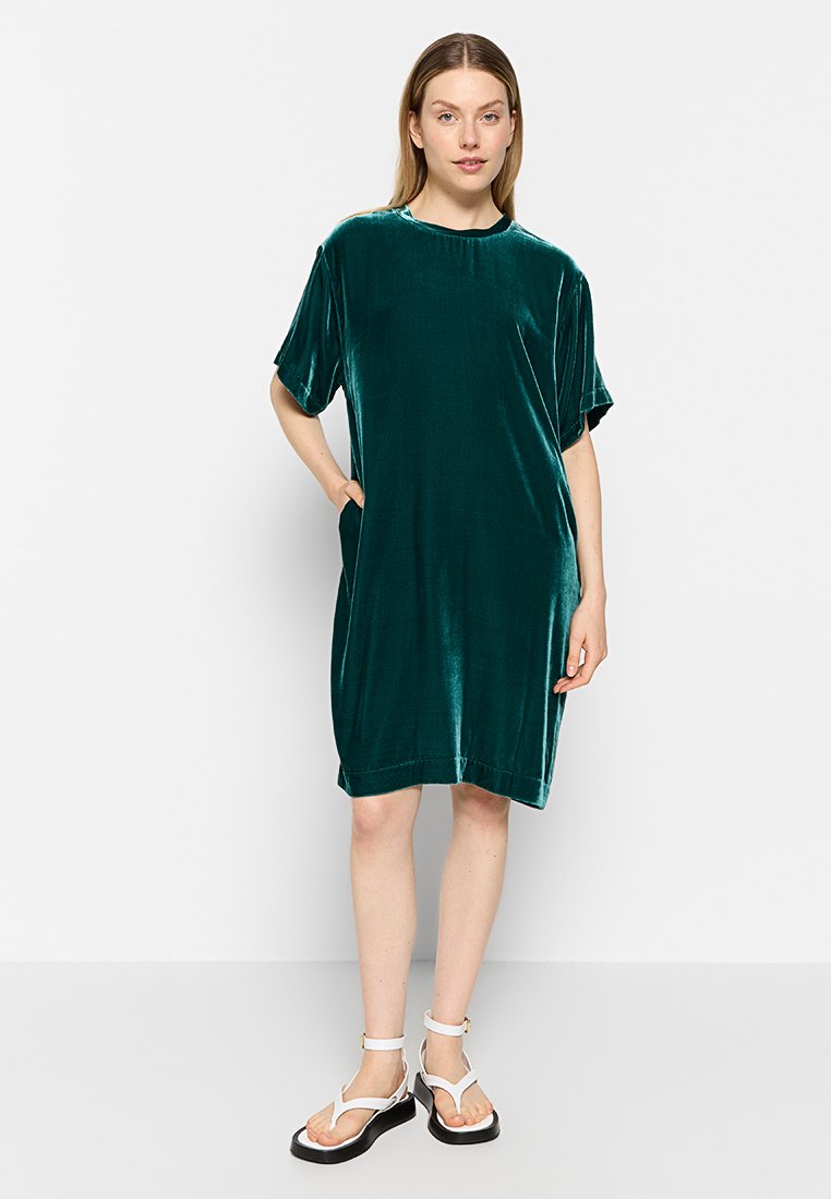 ASPESI Jurk donkergroen ASPESI Jurk donkergroen