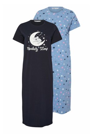 2 PACK KOALATY TIME - Camicia da notte - navy