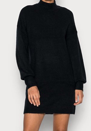 Gebreide jurk - black