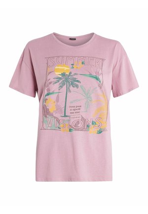 PRTESSE  - T-shirt print - duskyrose