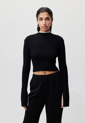 CELINA JUMPER - Strickpullover - schwarz