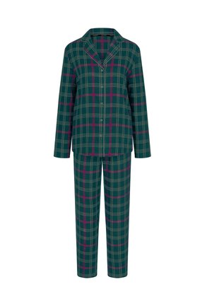 Triumph, BOYFRIEND PW 01 X CHECKS SET - Nachtwäsche Set - green - dark combination