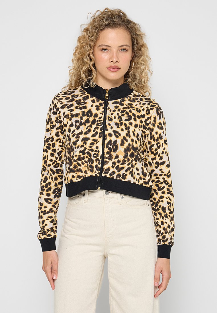 Cavalli Class Sweater met rits meerkleurig
