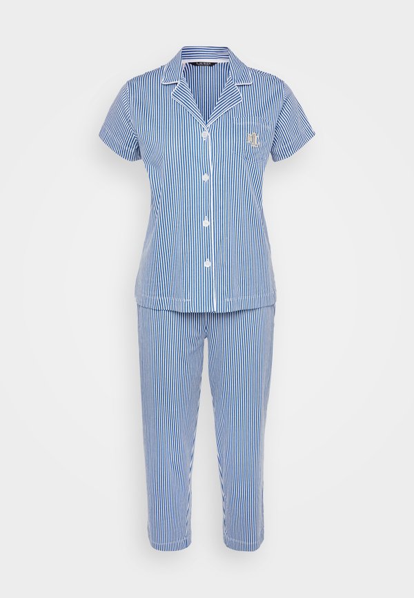 CLASSIC NOTCH COLLAR CROPPED PAJAMA - Pyjama set4