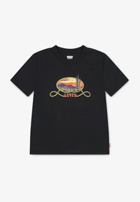 Levi's® CACTUS IN THE SUNSET TEE - T-shirts med print - jet black