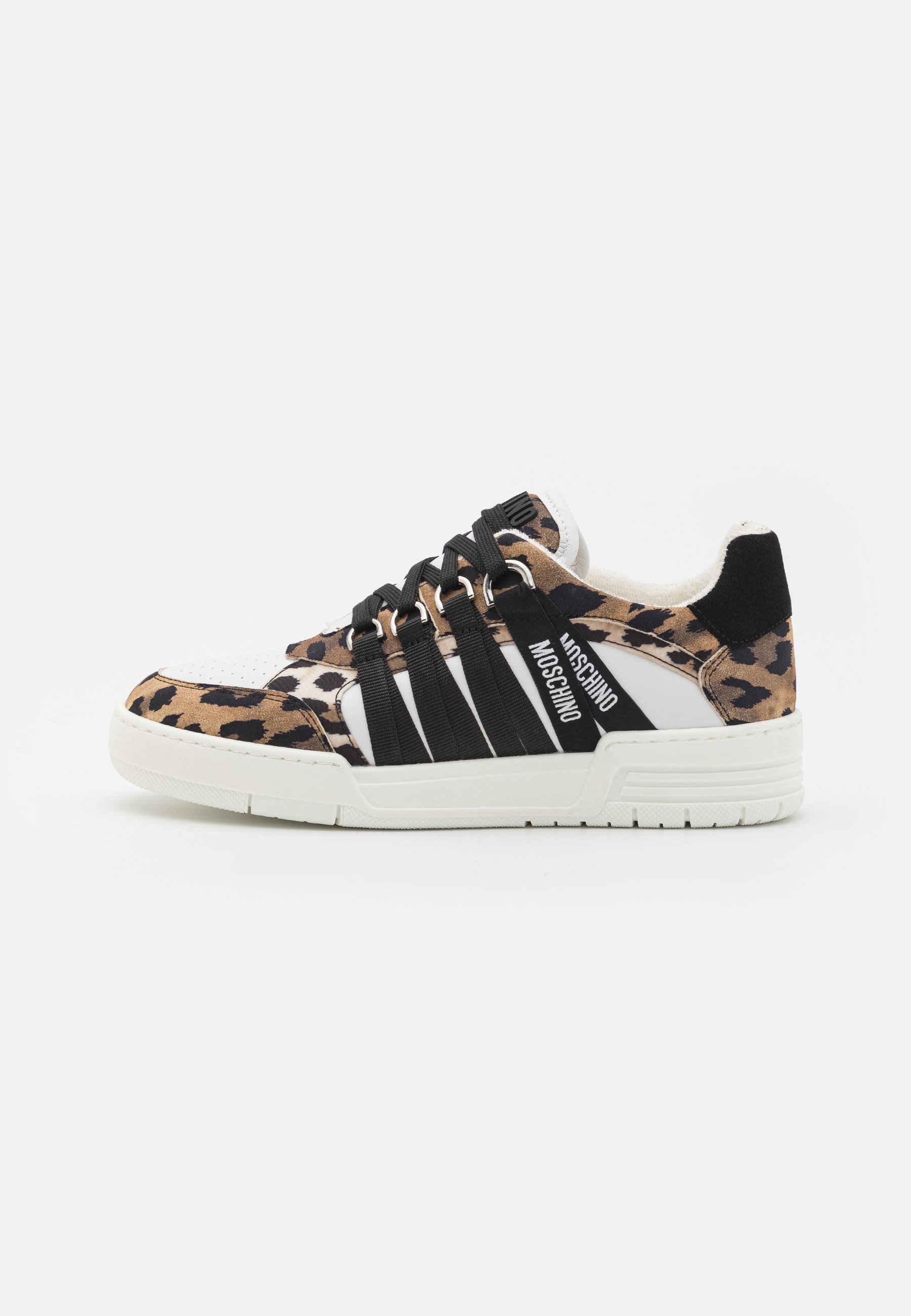 MOSCHINO DONNA - Sneaker low - marrone/bianco/nero/mehrfarbig 