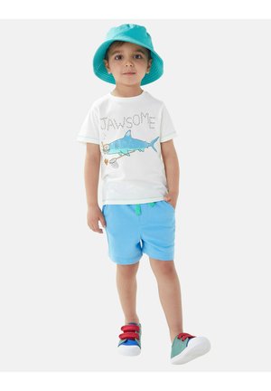 3PK SHARK SET - Shorts - blue mix