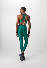 Under Armour HEATGEAR - Leggings - hydro teal/white