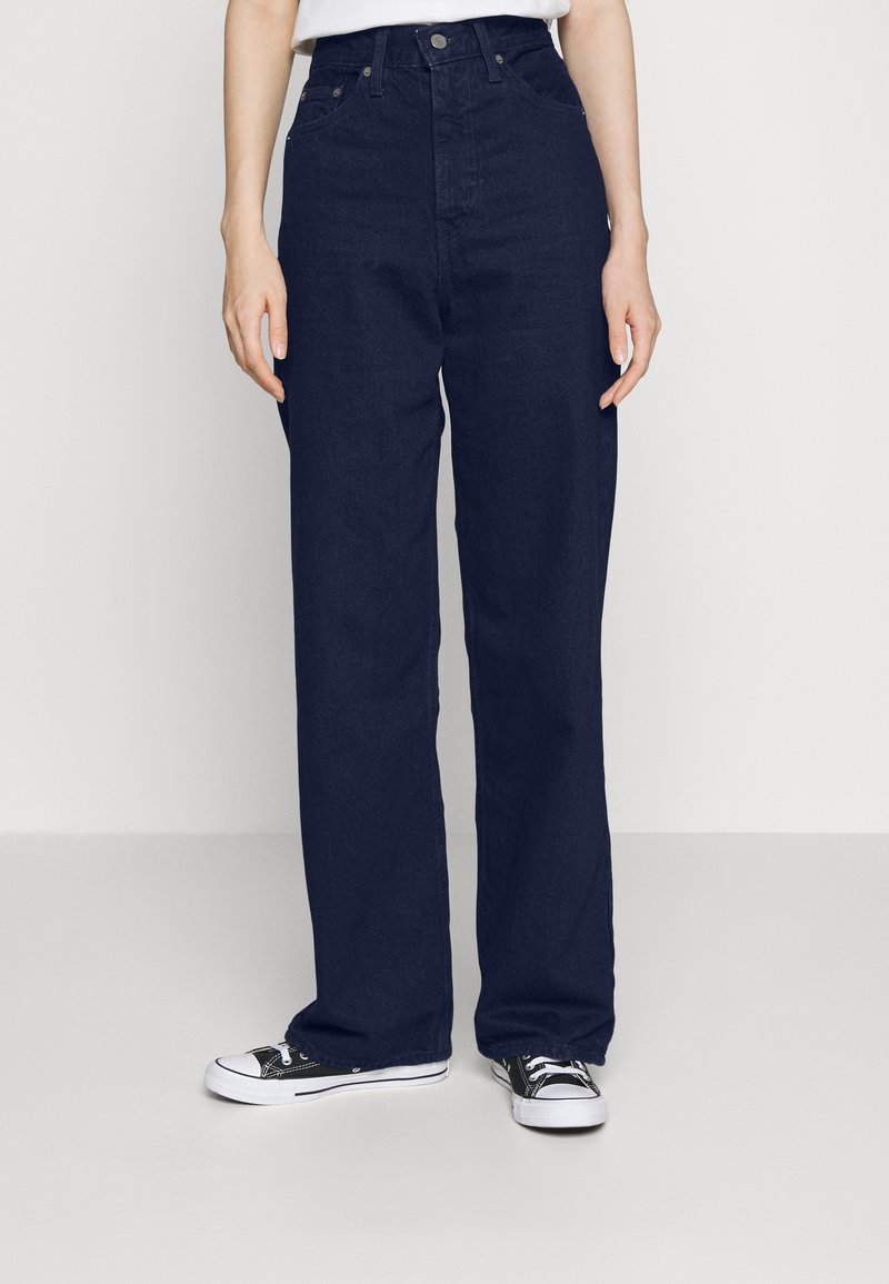 Levi's® HIGH LOOSE - Calças de ganga de perna direita - indigo charm