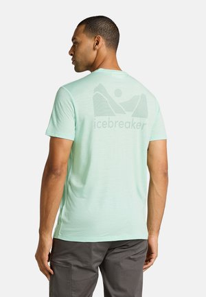 WEIGHT TECH LITE SOUTHERN SHAP - Print T-shirt - mint