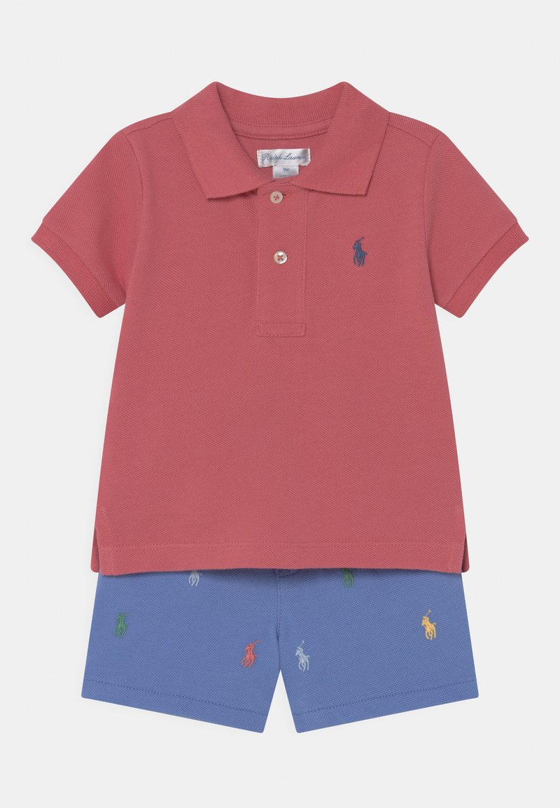 Polo Ralph Lauren BABY SET Stoffhose adirondack berry/dunkelrot