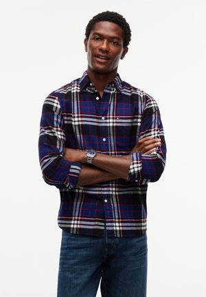 Tommy Hilfiger, HERO FLANNEL TARTN CHCK RF SHIRT - Camisa - navy blue