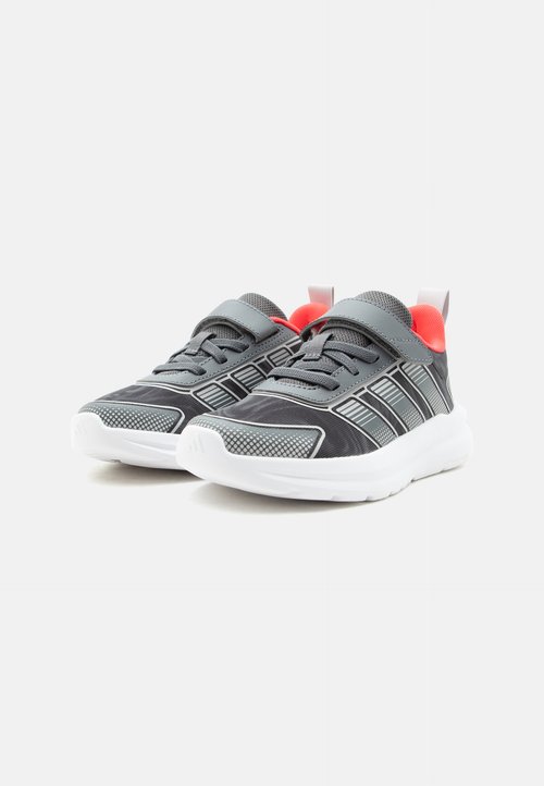 adidas TENSAUR RUN 4.0 UNISEX - Road running shoes - grey five/grey two/lucid red — foto 2