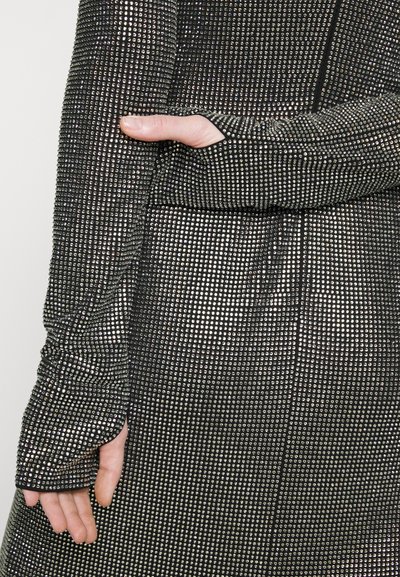 Christopher Kane THE MERCURY LONG SLEEVE HOTFIX DRESS - Cocktail φόρεμα / Φόρεμα για πάρτι - black/white