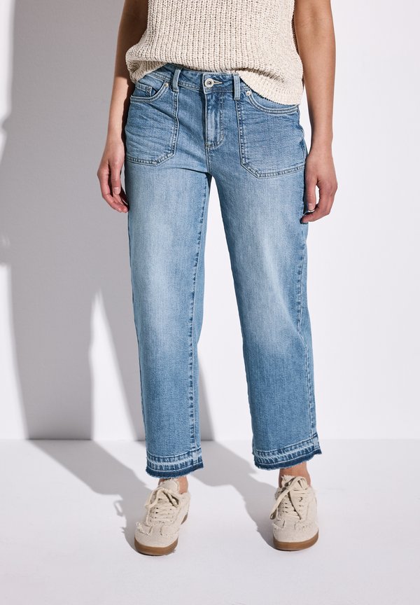 Jeans Straight Leg - blau