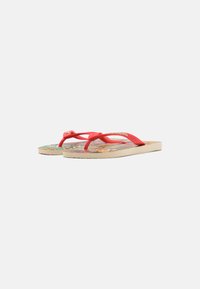 Havaianas MARVEL CLASSICS UNISEX - Infradito - beige/ruby red