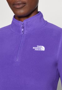 The North Face 100 GLACIER 1/4 ZIP - Pulover iz flisa - peak purple