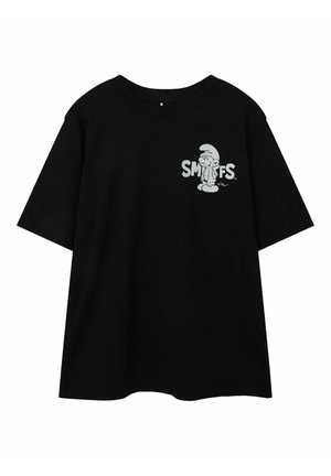 SCHLUMPF - Camiseta estampada - black