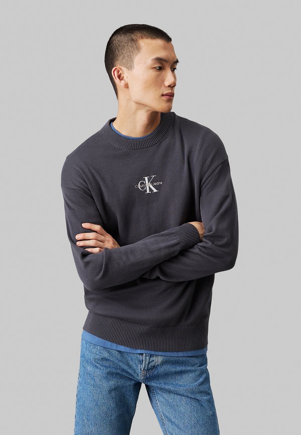 LOGO  - Jumper - ebony