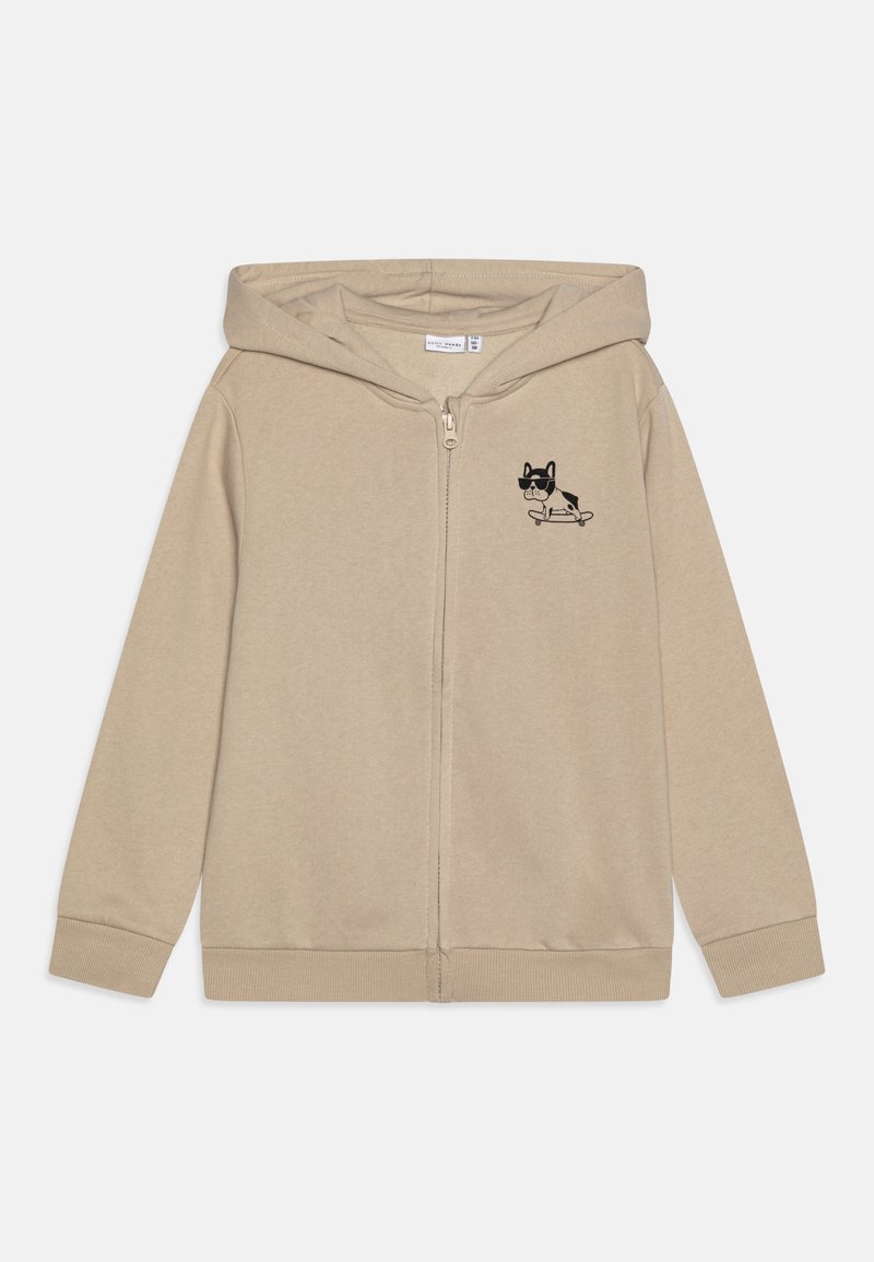 Name it NKMVALLEN - Mikina so zipsom - pure cashmere