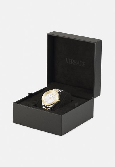Versace DOME - Karóra - silver-coloured/gold-coloured