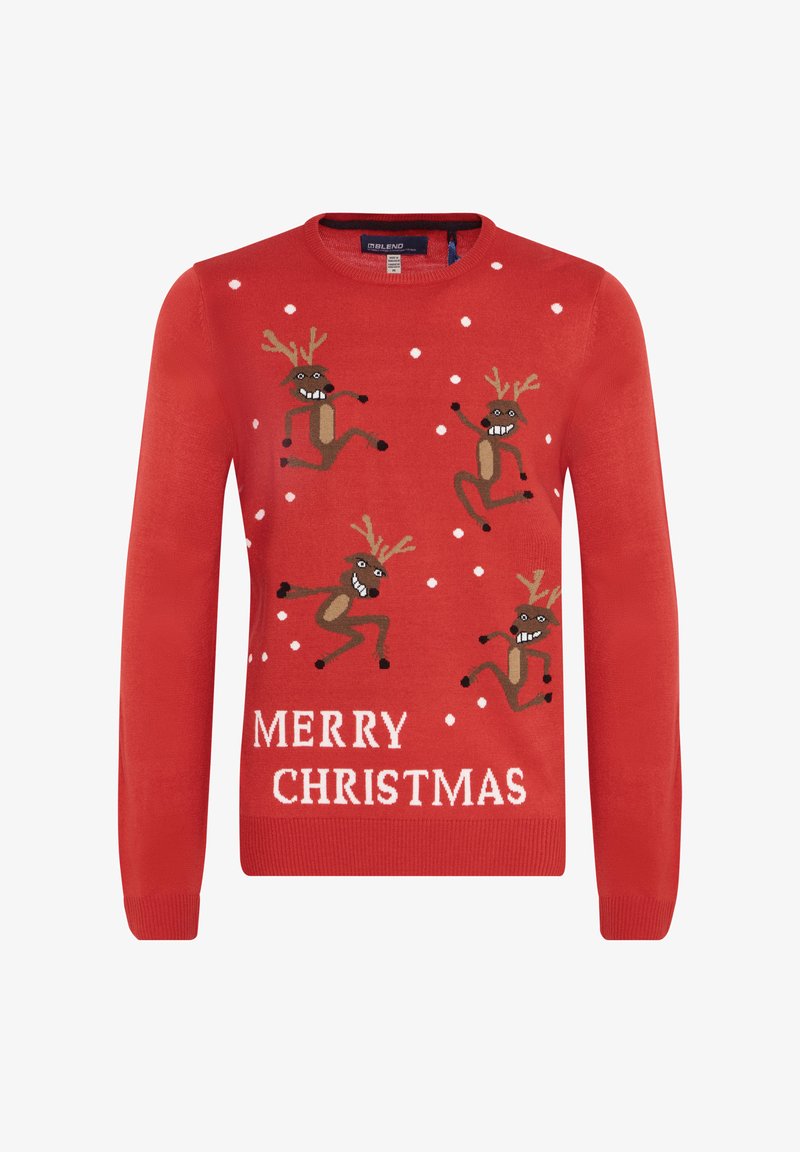 Blend BHRudolph Sweatshirt dark red/dunkelrot