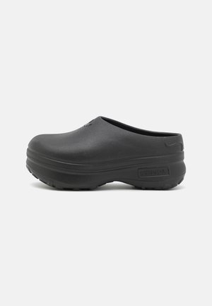 Ciabattine con tacco - black