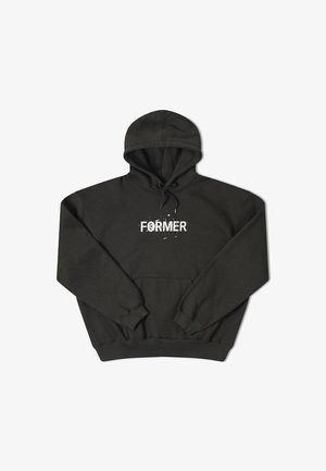 Former, LEGACY SCRATCH HOOD - Φούτερ - washed black