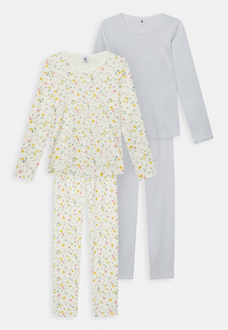 Petit Bateau PYJAMAS SET 2PACK Nachtwäsche Set white/weiß Zalando.de