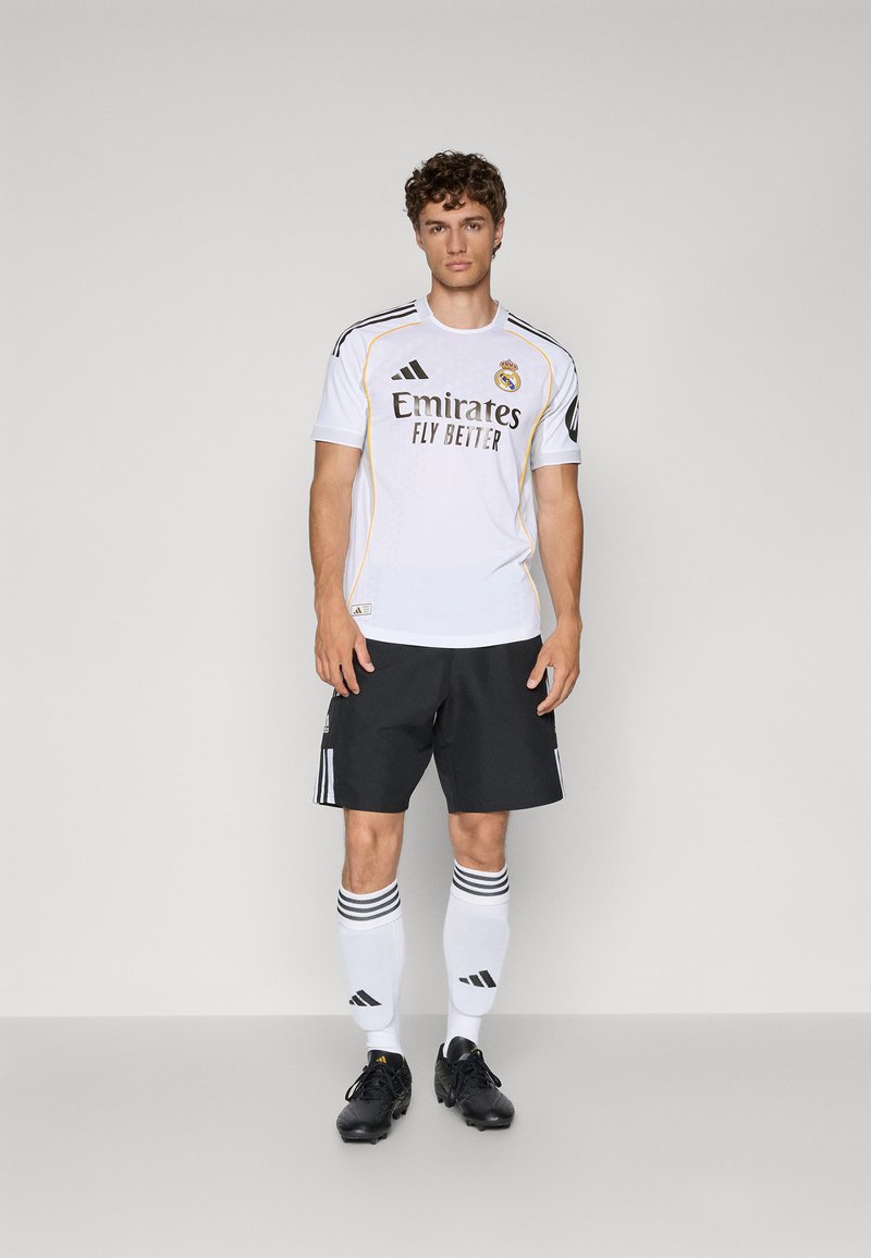 adidas Performance REAL MADRID RMCF HOME SCARF - Fanartikel - white/bold gold/lgh solid grey/wit