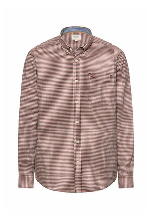 LANGARM MIT BRUSTTASCHE - Hemd - sienna red