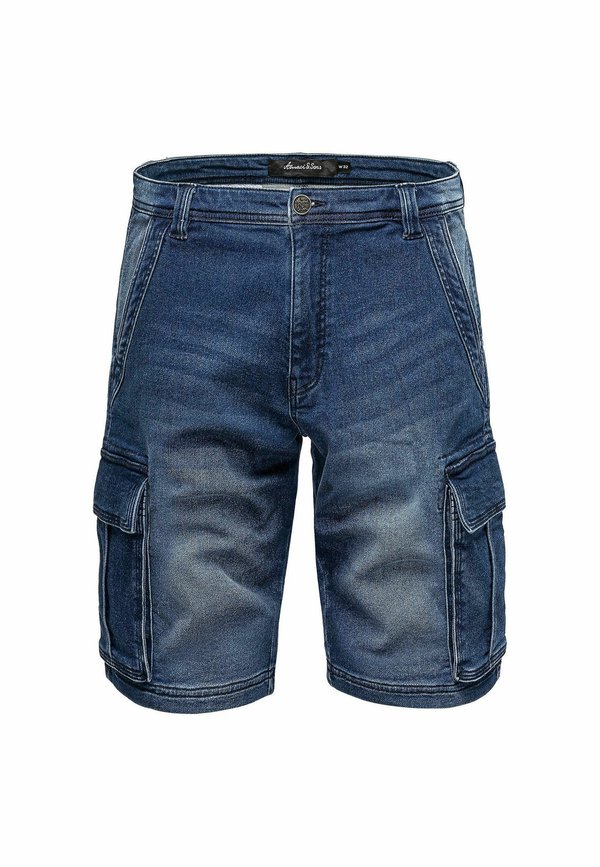 Jeans Shorts - dunkelblau