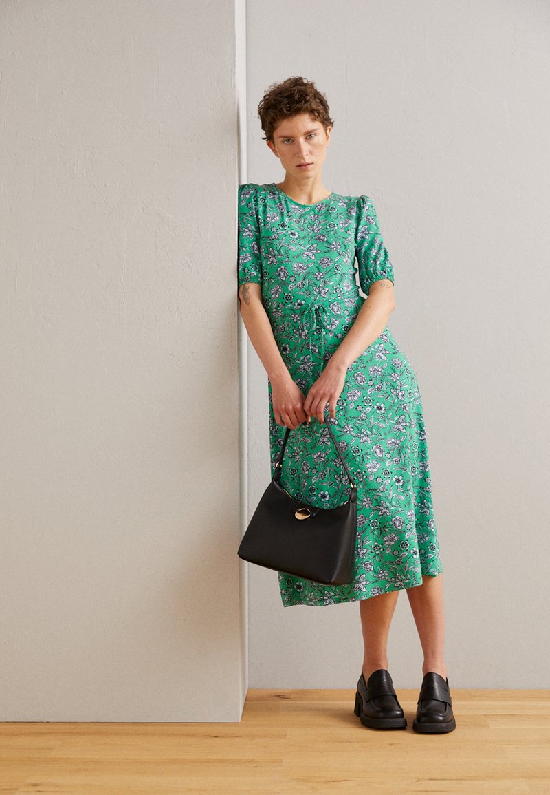 Marks & Spencer MIDI TEA Jersey dress green/green Zalando