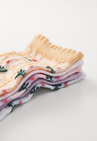 Even&Odd 5 PACK - Meias - white/apricot/purple