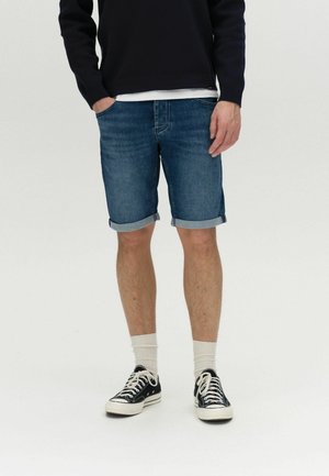 JASON SANZA - Denim shorts - mid blue denim