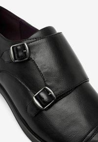 Next DOUBLE MONK TOE CAP SHOES - Business-Slipper - black