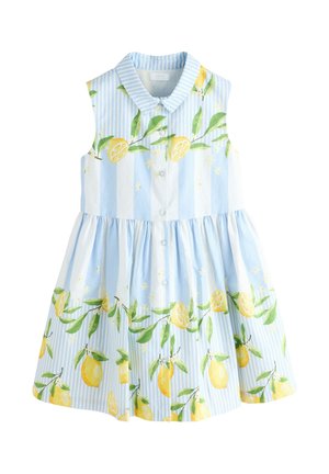 Next REGULAR FIT - Rochie tip cămașă - lemon stripe