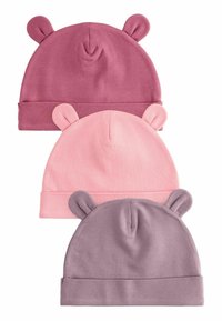 Next - 3 PACK  REGULAR FIT - Muts - pink Miniatuurafbeelding 1
